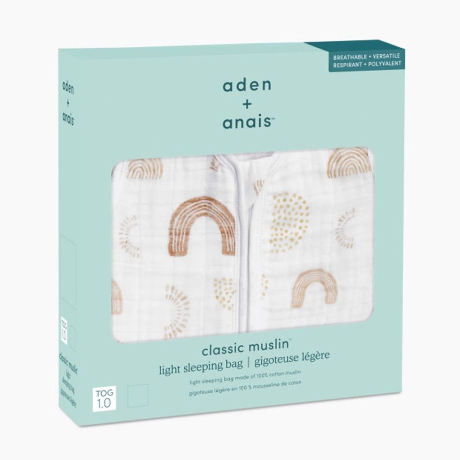 Clothing & Accessories Aden + Anais 2-In-1 Swaddles | Aden + Anais Cotton Muslin Light Sleeping Bag