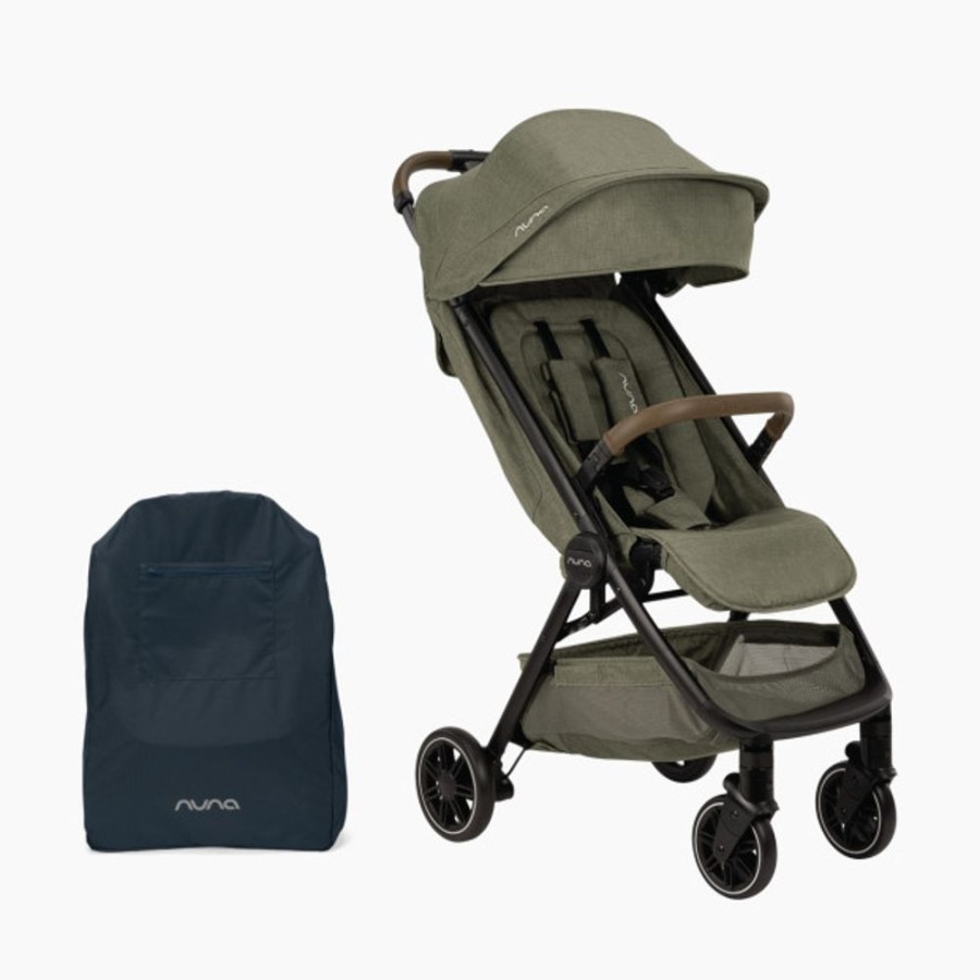 Strollers Nuna | Nuna Nuna X Babylist Trvl Easy Fold Compact Stroller & Carry Bag