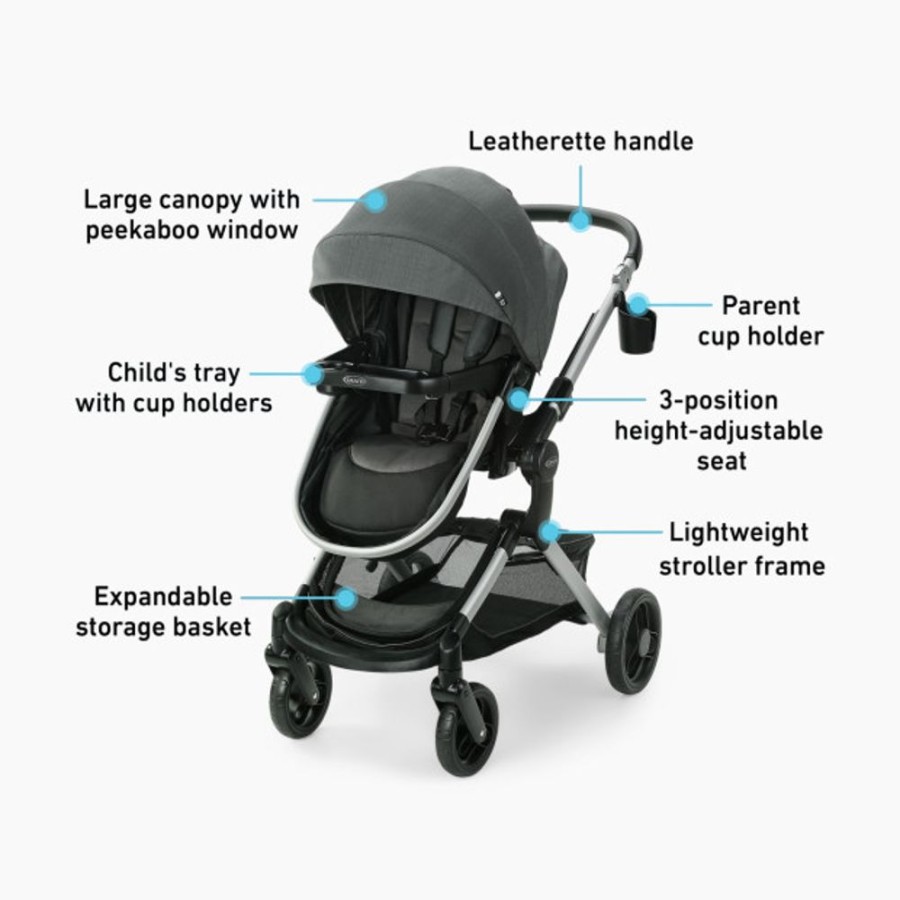 Strollers Graco | Graco Modes Nest Travel System