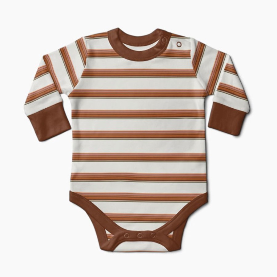 Clothing & Accessories Goumi Kids | Goumi Kids Organic Long-Sleeve Bodysuit