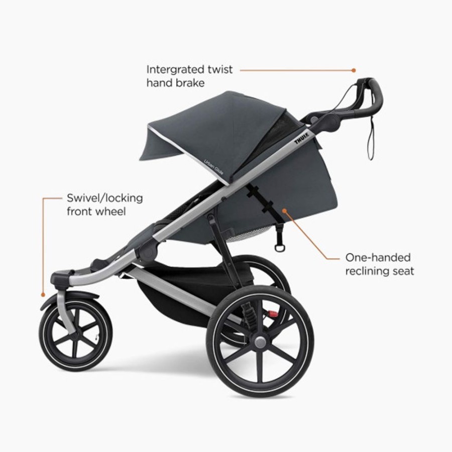 Strollers Thule | Thule Urban Glide 2 Jogging Stroller