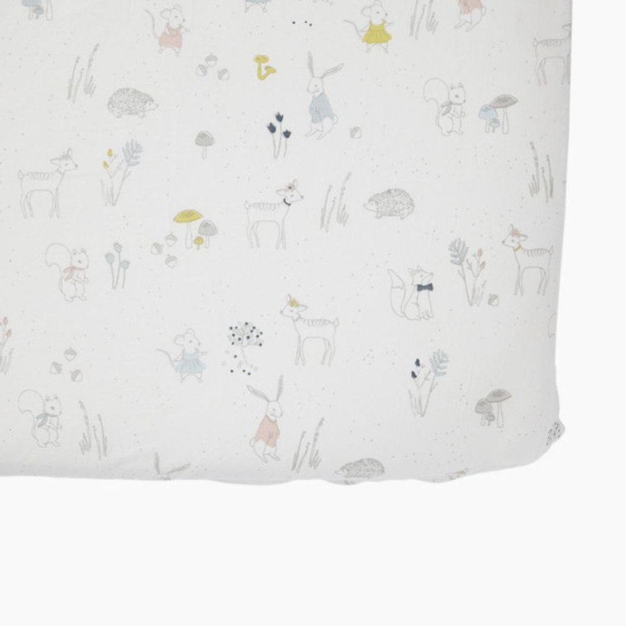 Nursery Pehr Nursery Themes | Pehr Brushed Organic Cotton Crib Sheet