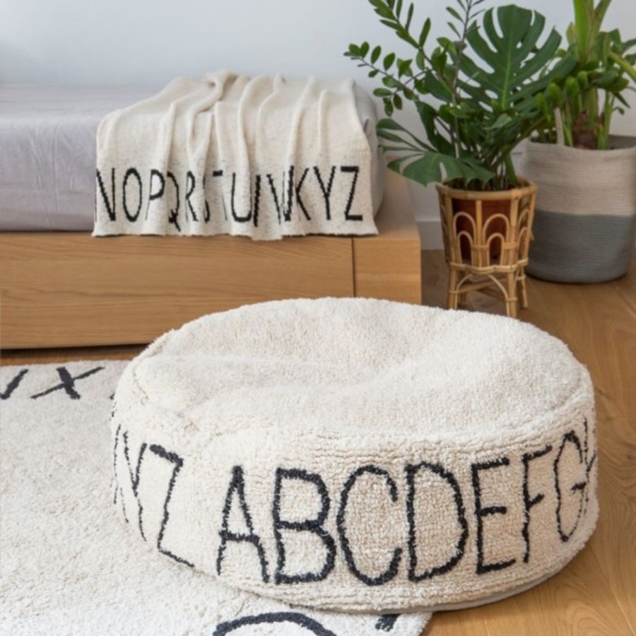 Nursery Lorena Canals Nursery Themes | Lorena Canals Pouf Abc.