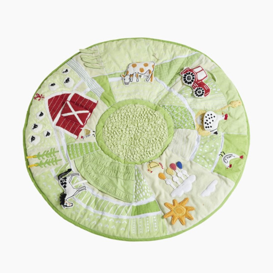 Toys & Activity Wonder & Wise | Wonder & Wise Down On The Farm Baby Activity Mat.