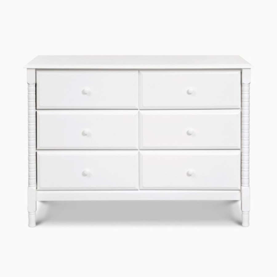 Nursery DaVinci Dressers & Changing Tables | Davinci Jenny Lind Spindle 6-Drawer Dresser