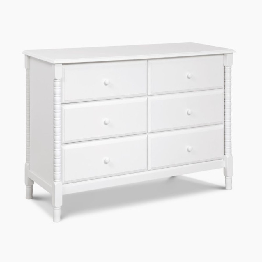 Nursery DaVinci Dressers & Changing Tables | Davinci Jenny Lind Spindle 6-Drawer Dresser