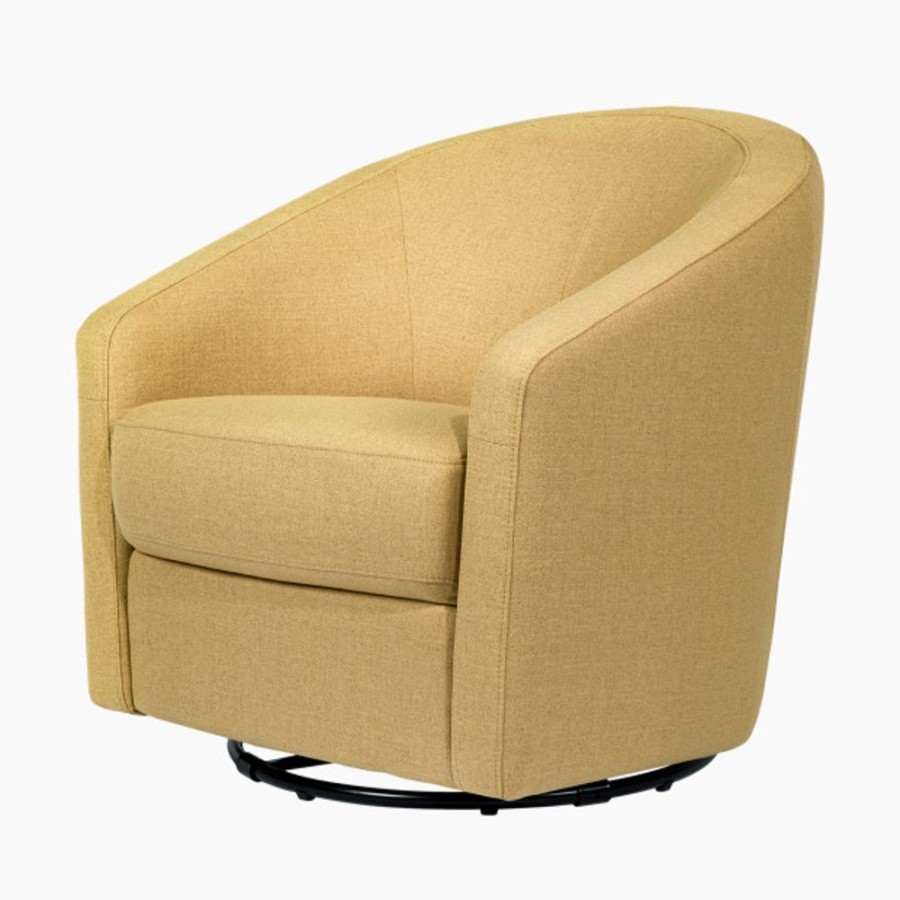 Nursery babyletto Nursery Themes | Babyletto Madison Eco Twill Swivel Glider