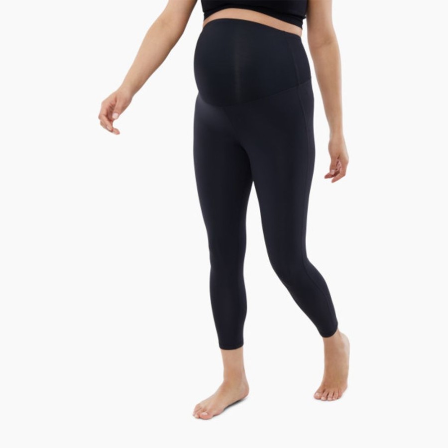 Clothing & Accessories Ingrid and Isabel Maternity Clothes & Intimates | Ingrid And Isabel Foldover Legging And Bike Short Bundle