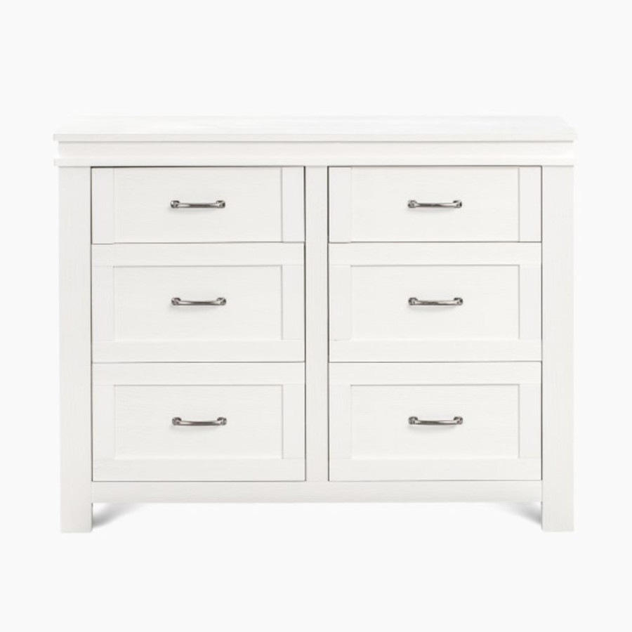 Nursery Namesake Dressers & Changing Tables | Namesake Wesley Farmhouse 6-Drawer Double Dresser