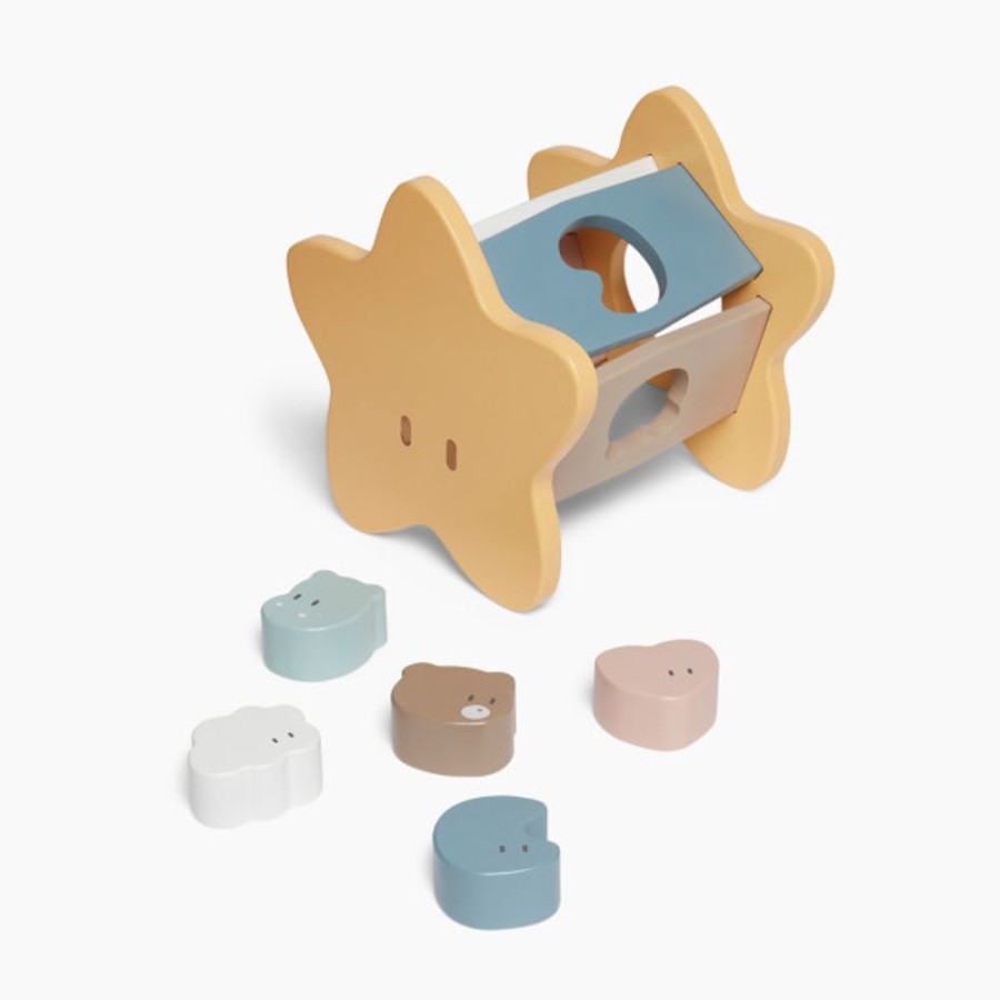 Nursery MORI Toddler Toys | Mori Wooden Star Shape Sorter.