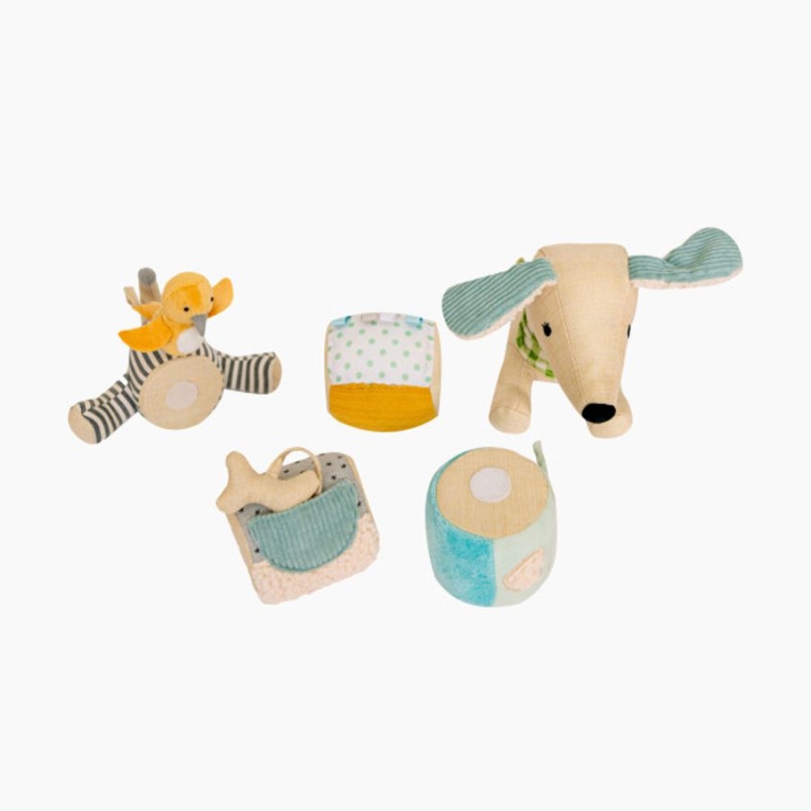 Nursery Wonder & Wise Baby Toys | Wonder & Wise Pull Apart Pup Soft Toy.