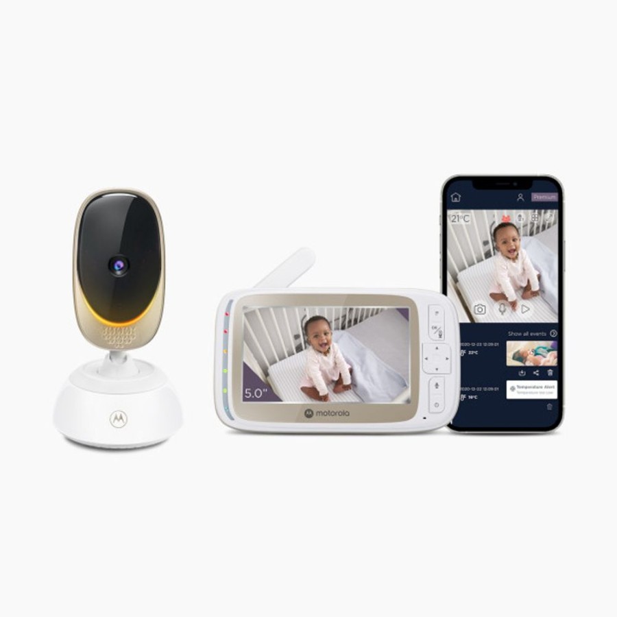 Nursery Motorola Video Monitors | Motorola Vm85 Connect 5" Video Baby Monitor