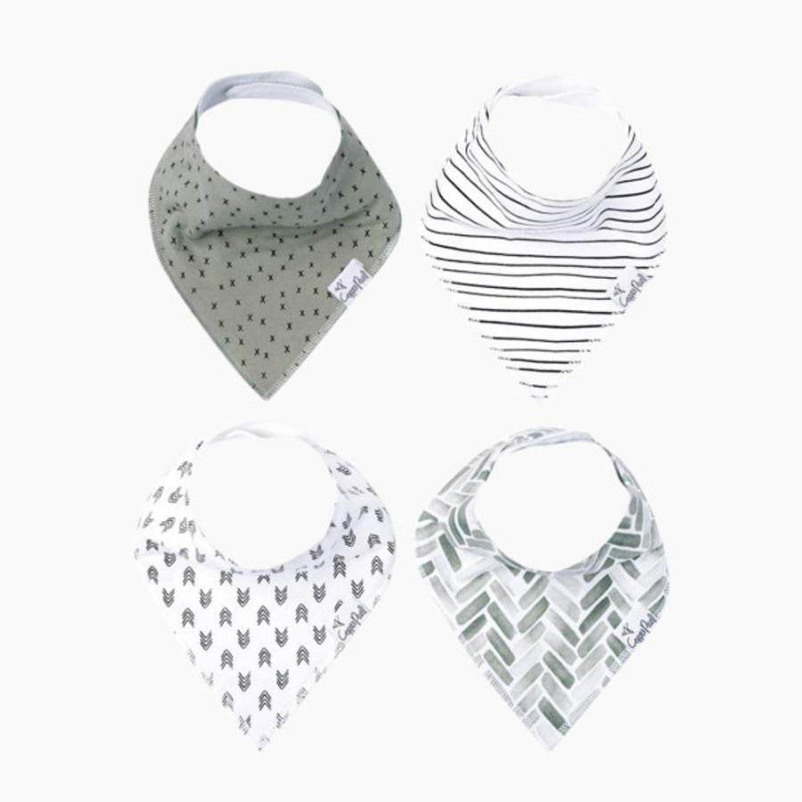 Clothing & Accessories Copper Pearl Bandana Bibs | Copper Pearl Bandana Bib Set (4 Pack)