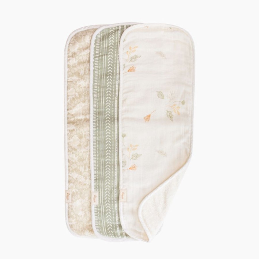 Nursing & Feeding Crane Baby | Crane Baby Willow 3-Pc. Burp Cloth