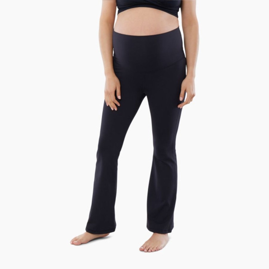 Clothing & Accessories Ingrid and Isabel Maternity Clothes & Intimates | Ingrid And Isabel Fold Down Flare Legging