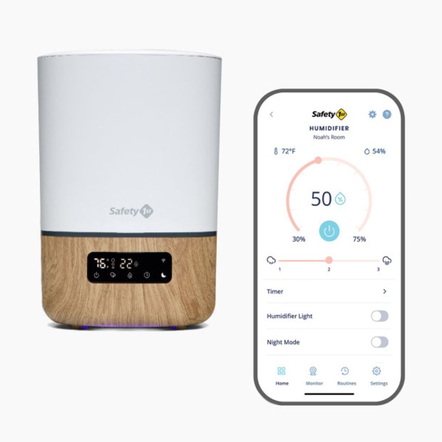 Nursery Safety 1st | Safety 1St Connected Nursery Smart Humidifier.