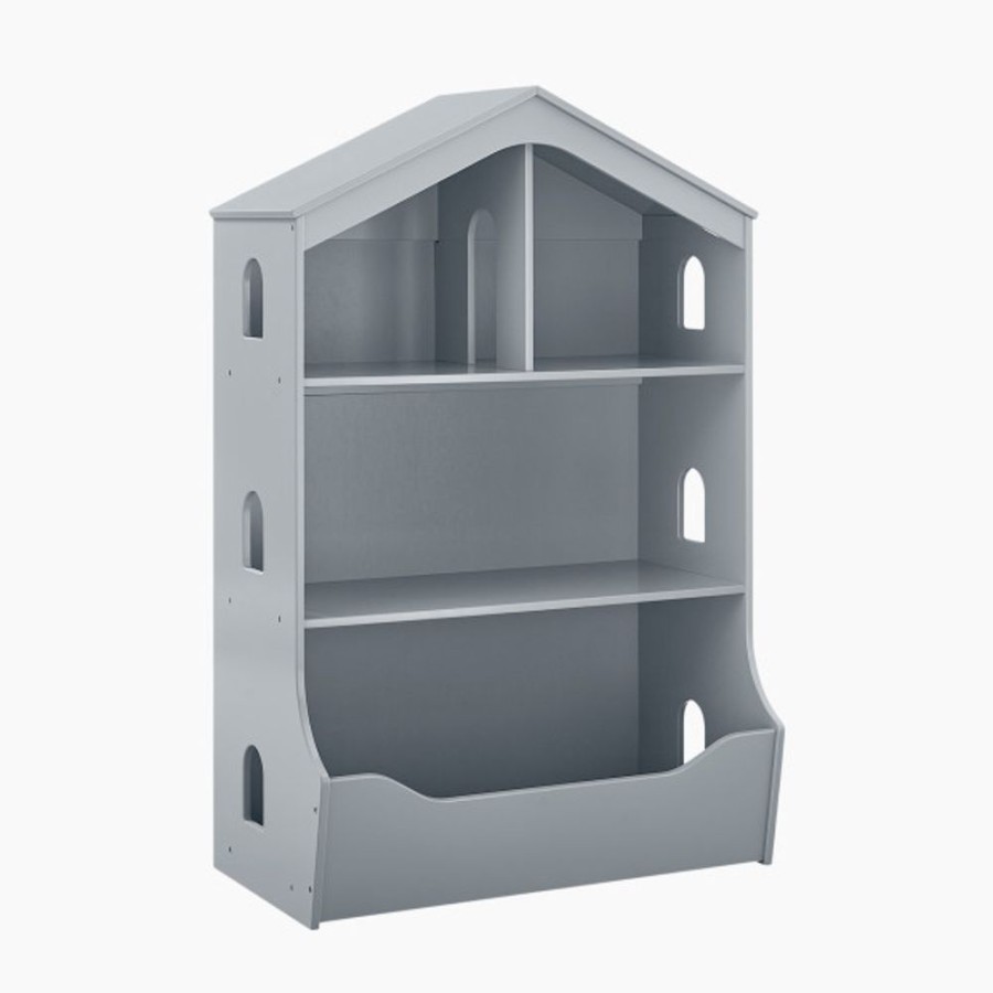 Nursery Delta Children Storage | Delta Children Playhouse Bookcase With Toy Storage