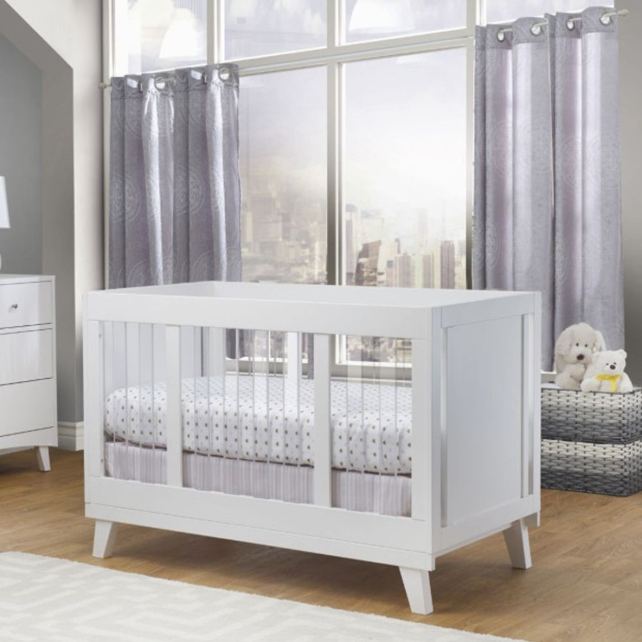 Nursery Sorelle Cribs | Sorelle Uptown Acrylic Crib