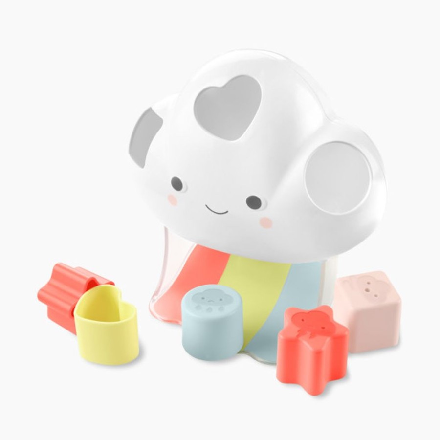 Nursery Skip Hop Baby Toys | Skip Hop Silver Lining Cloud Feelings Shape Sorter Baby Toy.