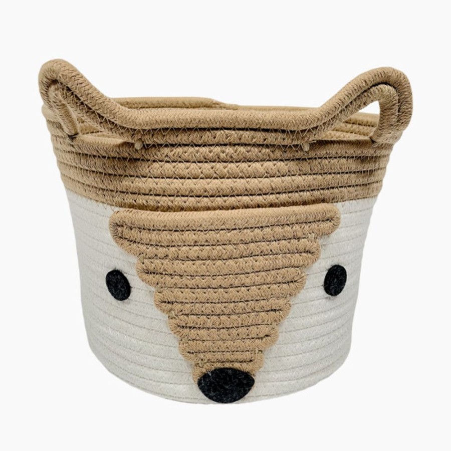 Nursery Levtex Baby Storage | Levtex Baby Rope Storage Basket