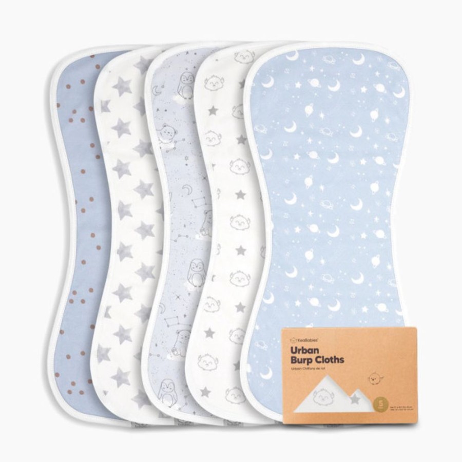 Nursing & Feeding KeaBabies | Keababies Urban Organic Burp Cloths (5 Pack)