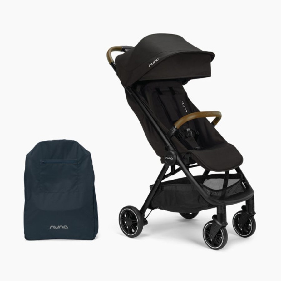 Strollers Nuna | Nuna Trvl Easy Fold Compact Stroller & Carry Bag