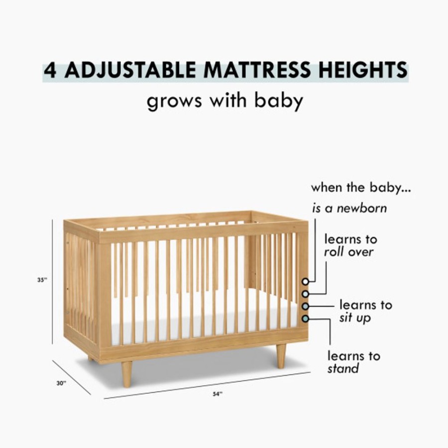 Nursery DaVinci Cribs | Davinci Marley 3-In-1 Convertible Crib