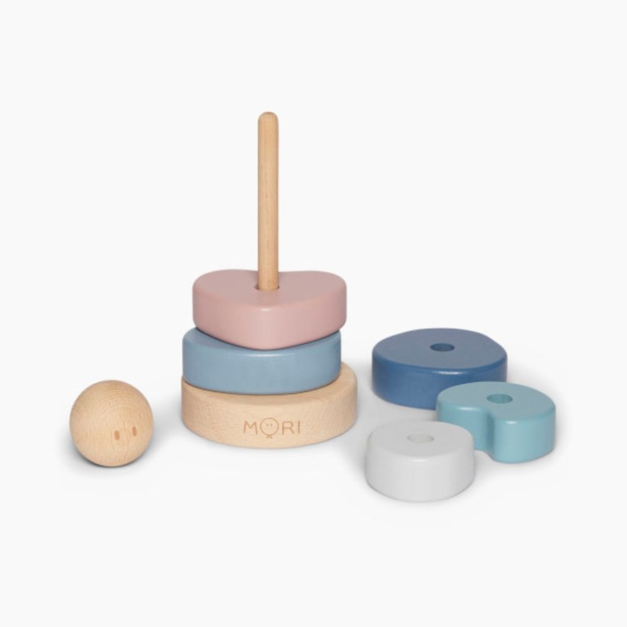 Nursery MORI Toddler Toys | Mori Wooden Stacking Rings