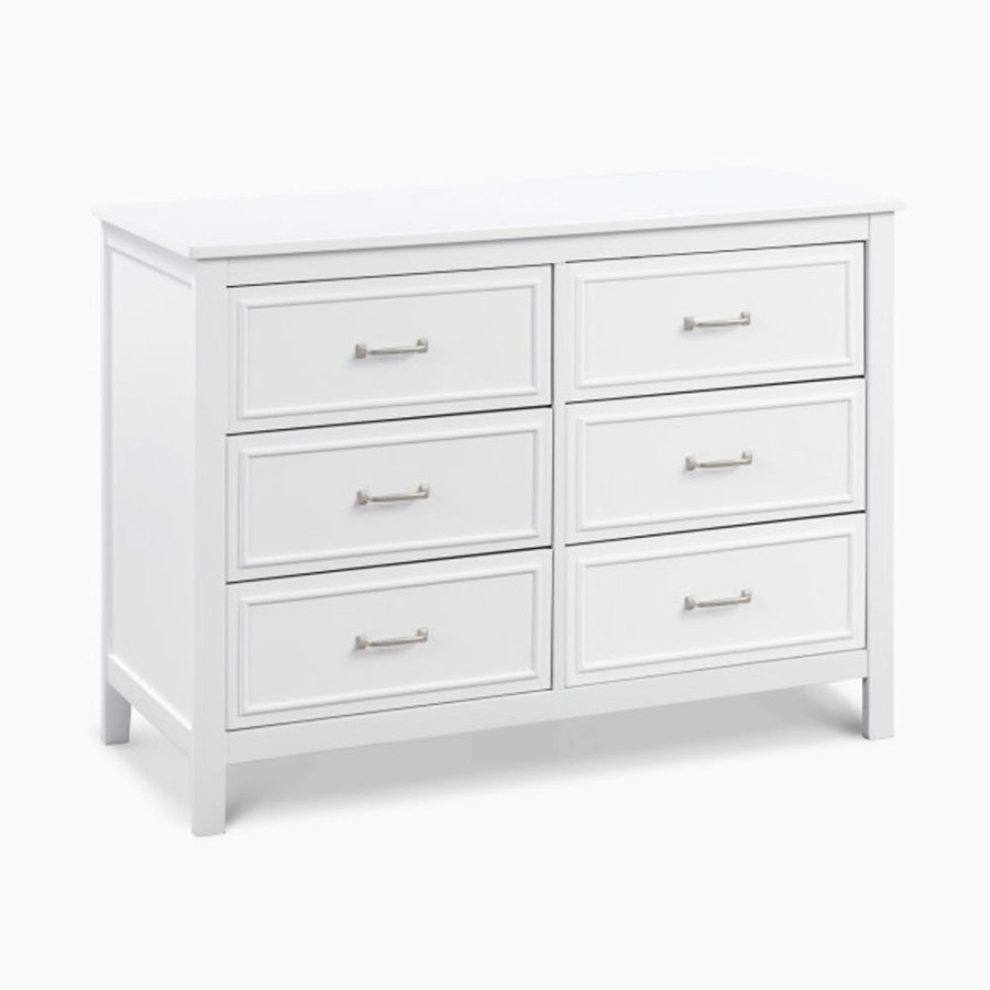 Nursery DaVinci Dressers & Changing Tables | Davinci Charlie 6-Drawer Double Dresser