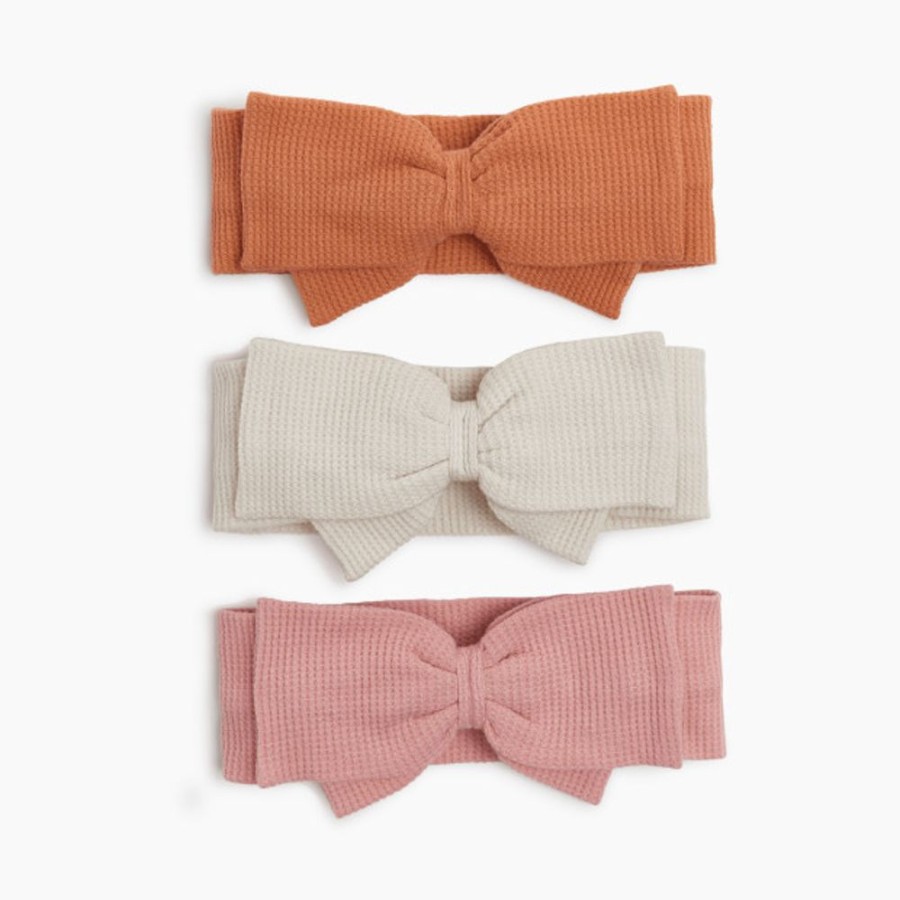 Clothing & Accessories Tiny Kind Headbands & Bows | Tiny Kind 3 Pack Waffle Headbands