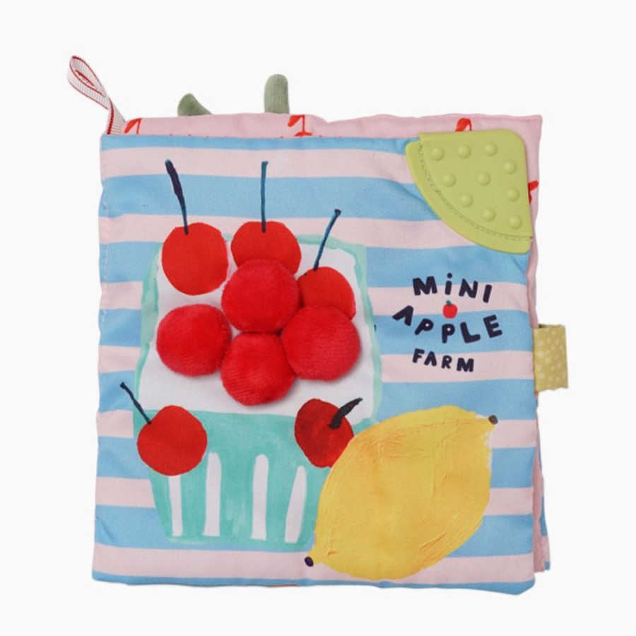 Toys & Activity Manhattan Toy | Manhattan Toy Mini-Apple Farm Soft Activity Crinkle Book.