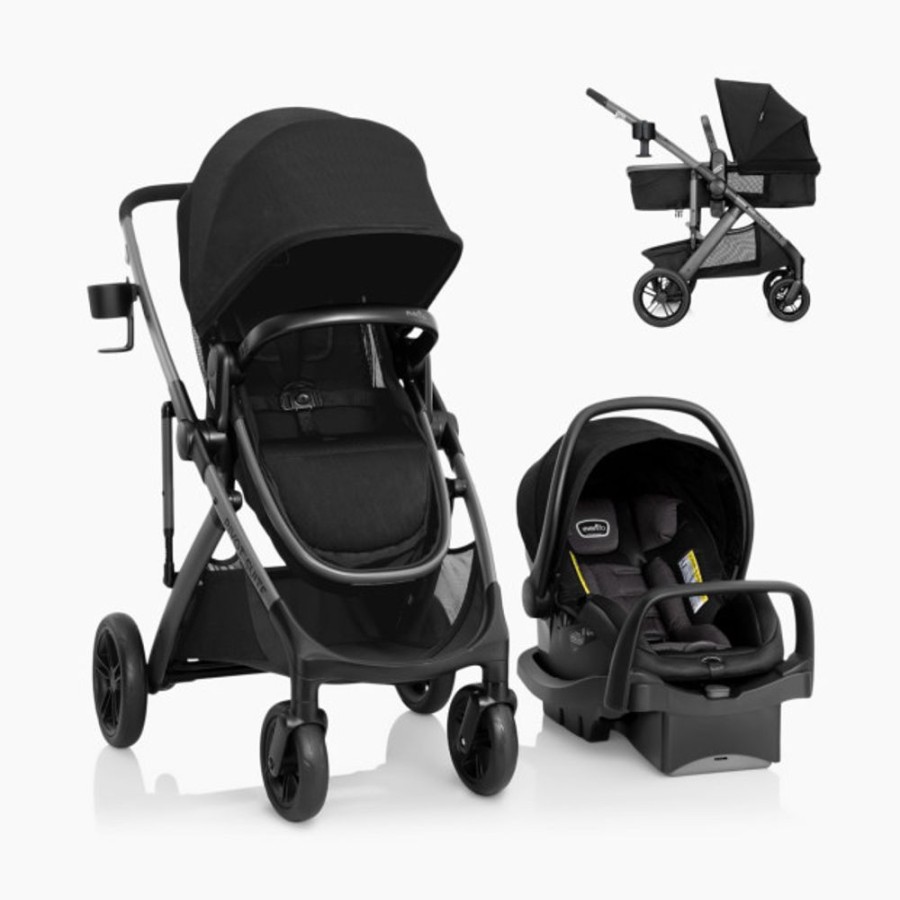 Strollers Evenflo | Evenflo Pivot Suite Modular Travel System W/Litemax