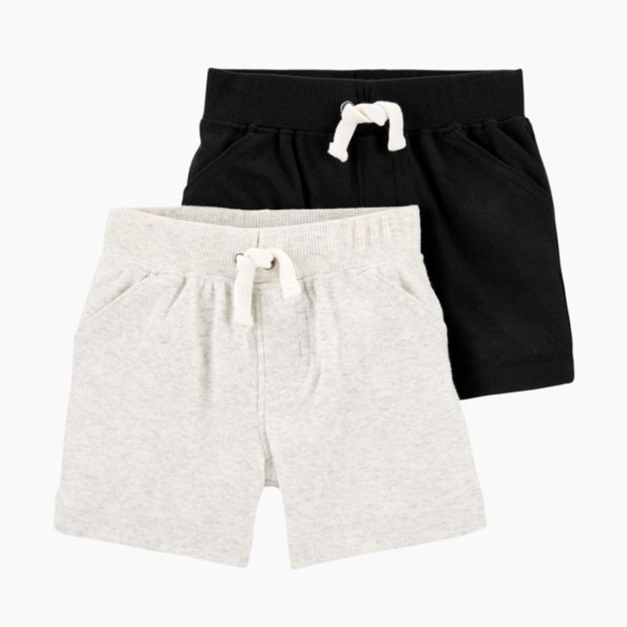 Clothing & Accessories Carter's | Carter'S Drawstring Shorts (2 Pack)