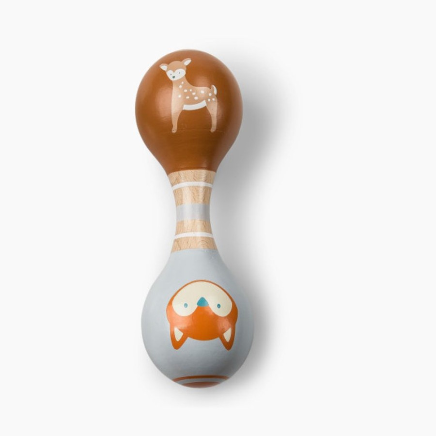 Nursery Mary Meyer Teethers & Rattles | Mary Meyer Leika Wood Rattle