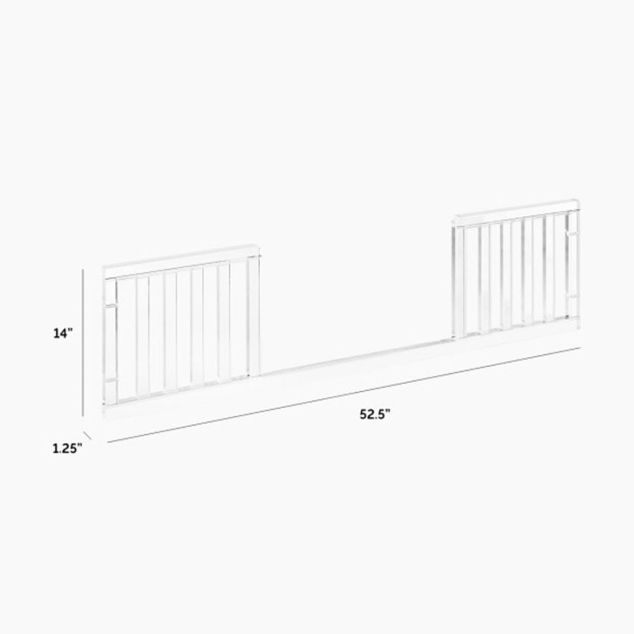 Nursery Nursery Works Conversion Kits | Nursery Works Altair Acrylic Toddler Bed Conversion Kit