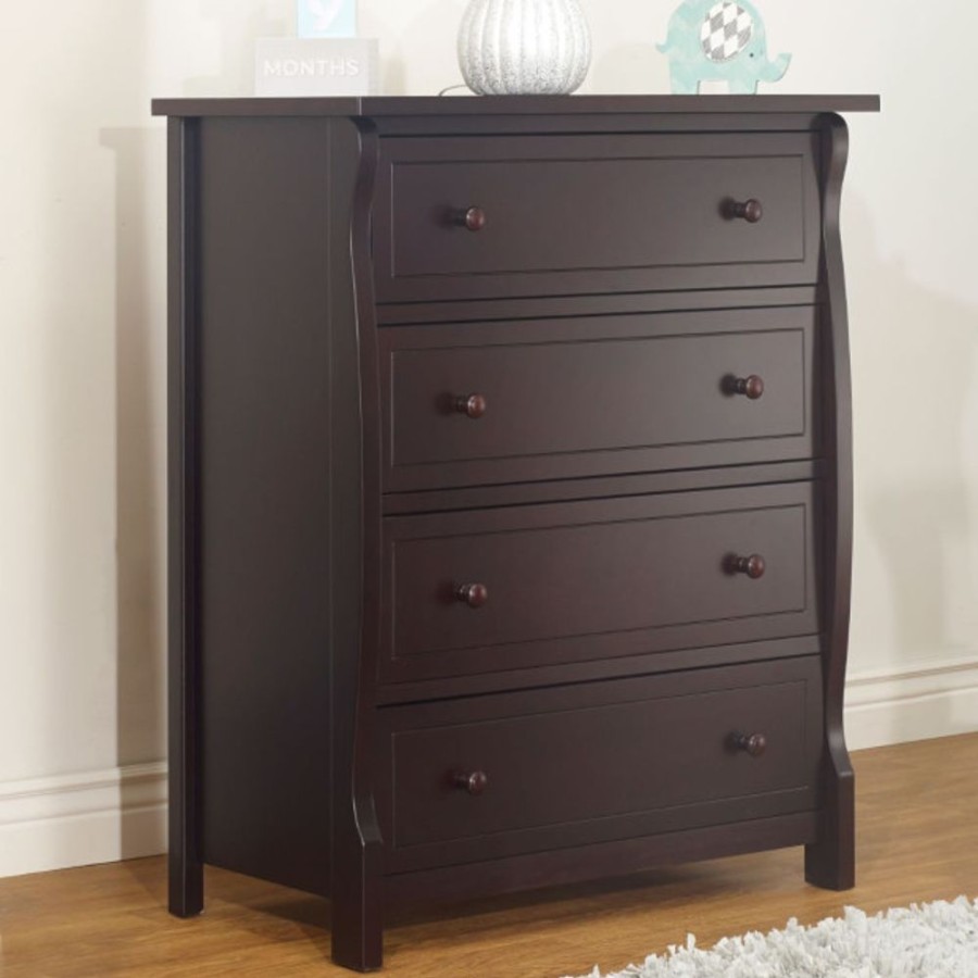 Nursery Sorelle Dressers & Changing Tables | Sorelle Princeton Elite 4 Drawer Dresser