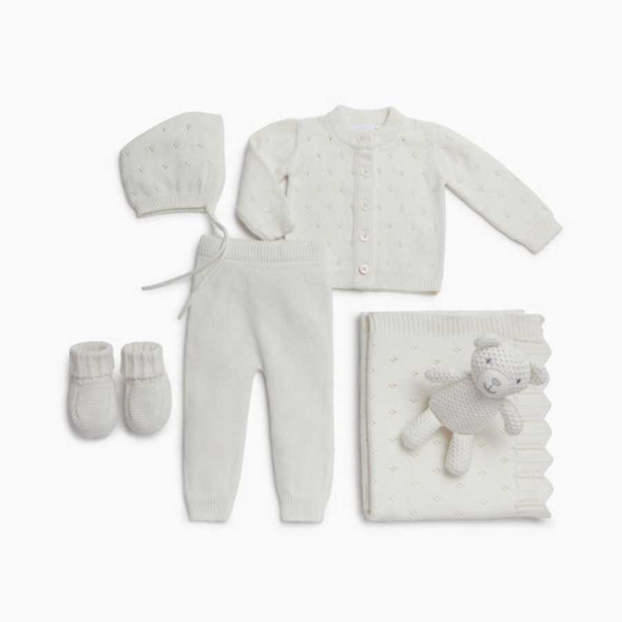 Clothing & Accessories Loomsake | Loomsake 6-Piece Pointelle Sweater Gift Set