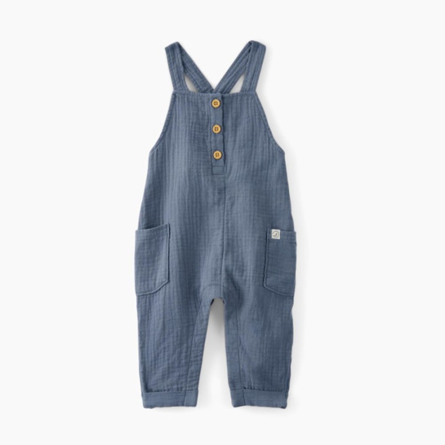 Clothing & Accessories Carter's | Carter'S Little Planet Organic Cotton Gauze Overalls