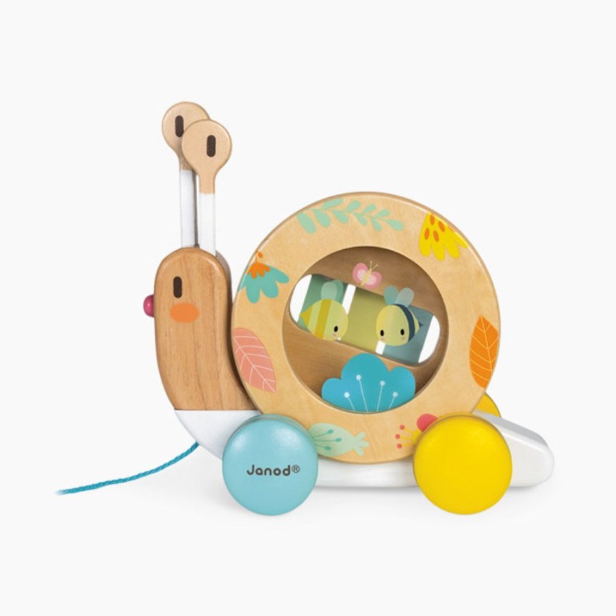 Nursery Janod Toddler Toys | Janod Wooden Pull Along Toy