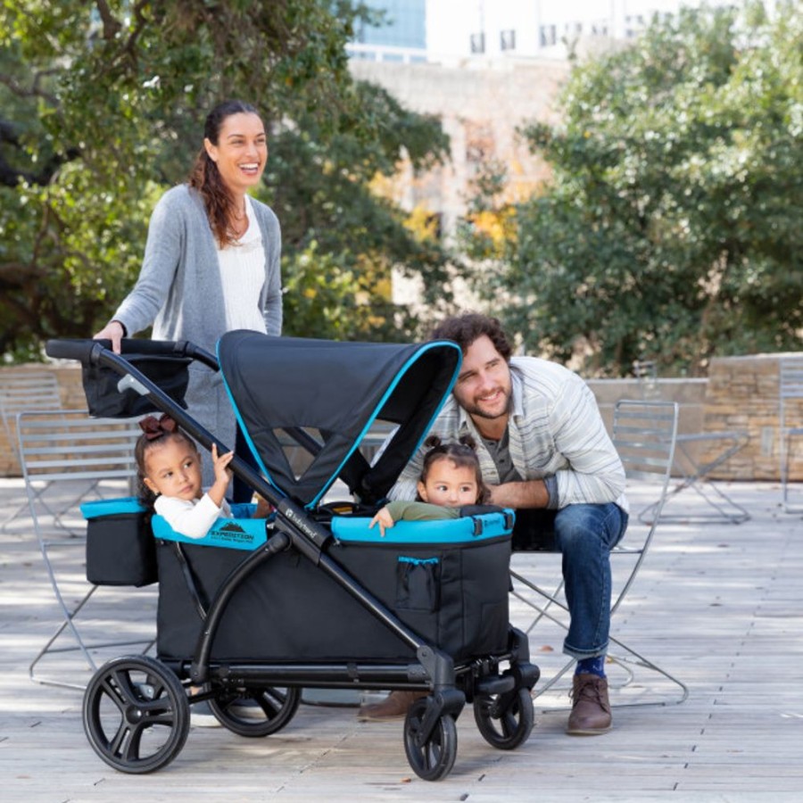 Strollers Baby Trend | Baby Trend Expedition 2-In-1 Stroller Wagon Plus