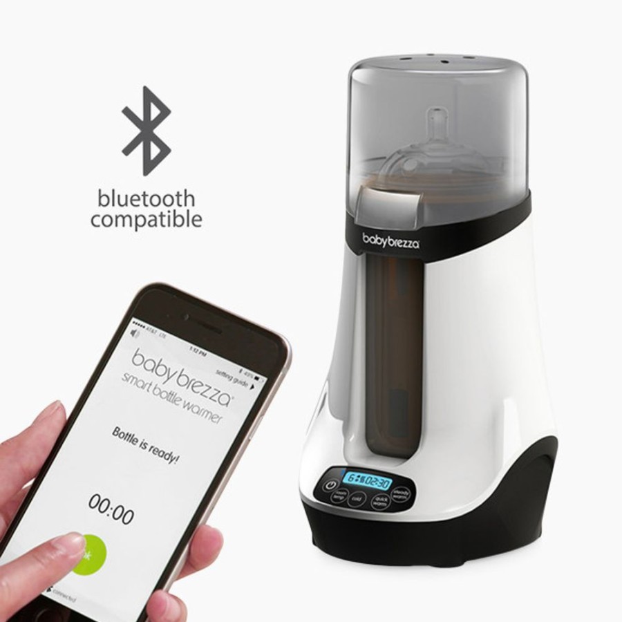 Nursing & Feeding Baby Brezza Bottle Sterilizers & Warmers | Baby Brezza Safe & Smart Bluetooth Connected Bottle Warmer.