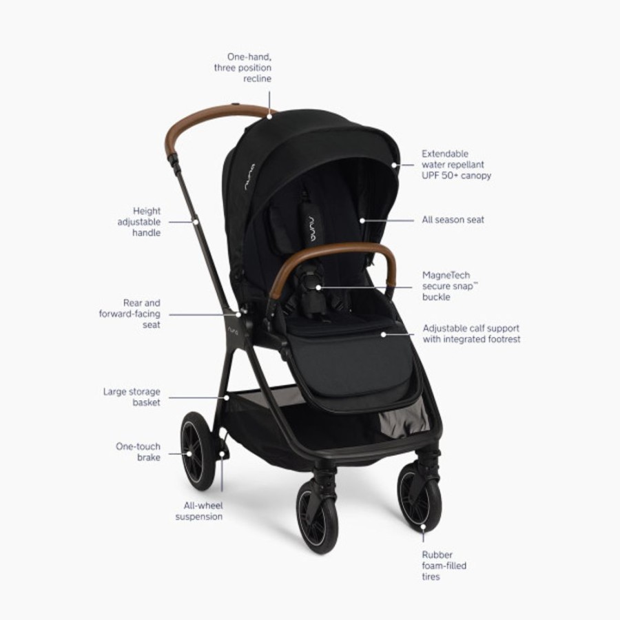 Strollers Nuna | Nuna Triv Next Stroller