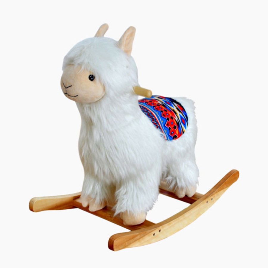 Nursery Wonder & Wise Toddler Toys | Wonder & Wise Alpaca Rocker.