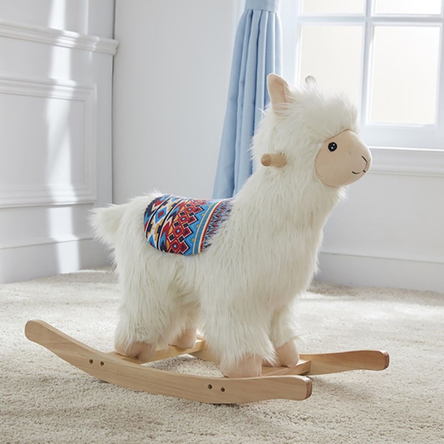 Nursery Wonder & Wise Toddler Toys | Wonder & Wise Alpaca Rocker.