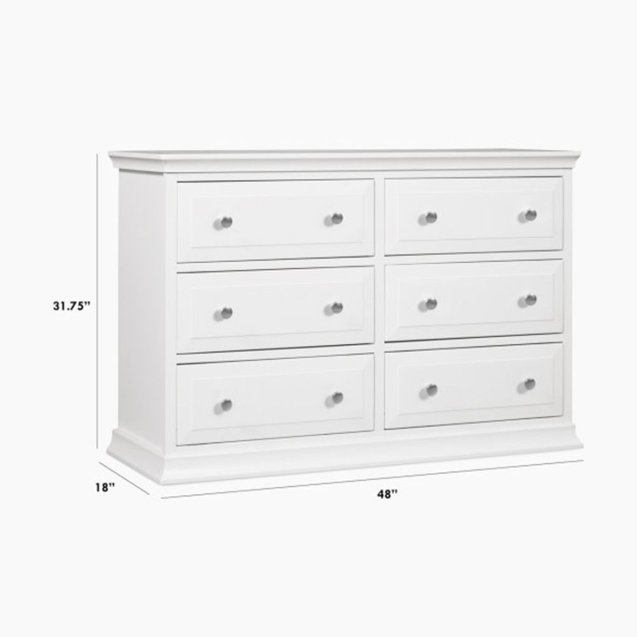 Nursery DaVinci Dressers & Changing Tables | Davinci Signature 6-Drawer Double Dresser