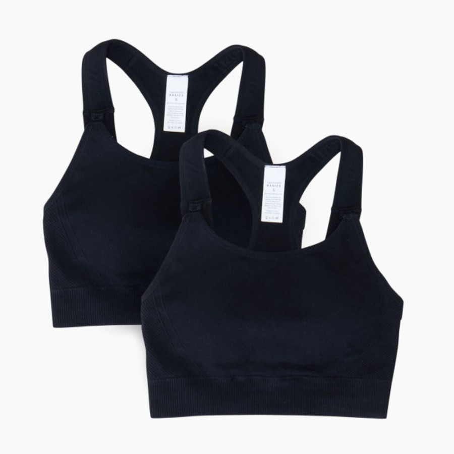 Clothing & Accessories Ingrid and Isabel Maternity Clothes & Intimates | Ingrid And Isabel Nursing Sports Bra Bundle