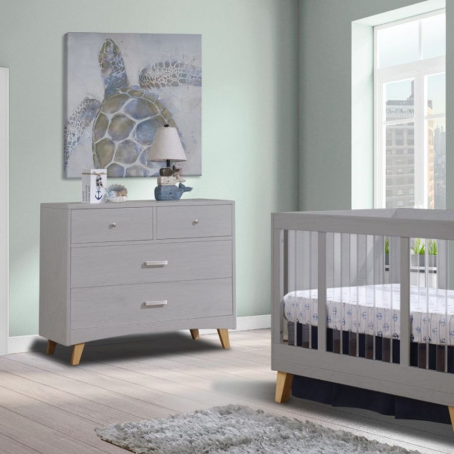 Nursery Sorelle Dressers & Changing Tables | Sorelle Soho 4 Drawer Dresser