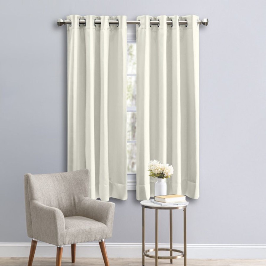 Nursery Ricardo Trading Curtains | Ricardo Trading Ultimate Black Out Grommet Window Panel Curtain W/Wand