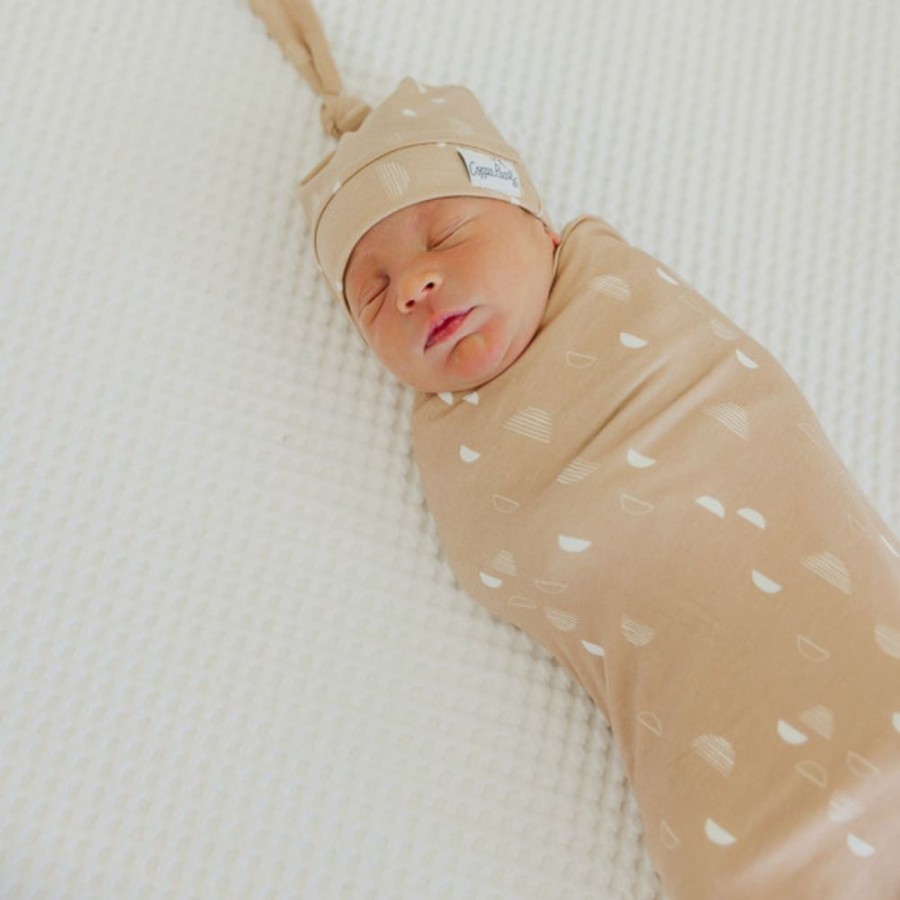 Clothing & Accessories Copper Pearl Swaddle Blankets | Copper Pearl Copper Pearl X Babylist Atlas Knit Swaddle Blanket