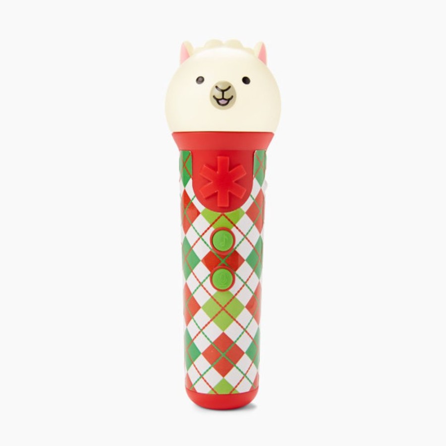 Nursery Skip Hop Toddler Toys | Skip Hop Holiday Fa La La Llama Toy Microphone.